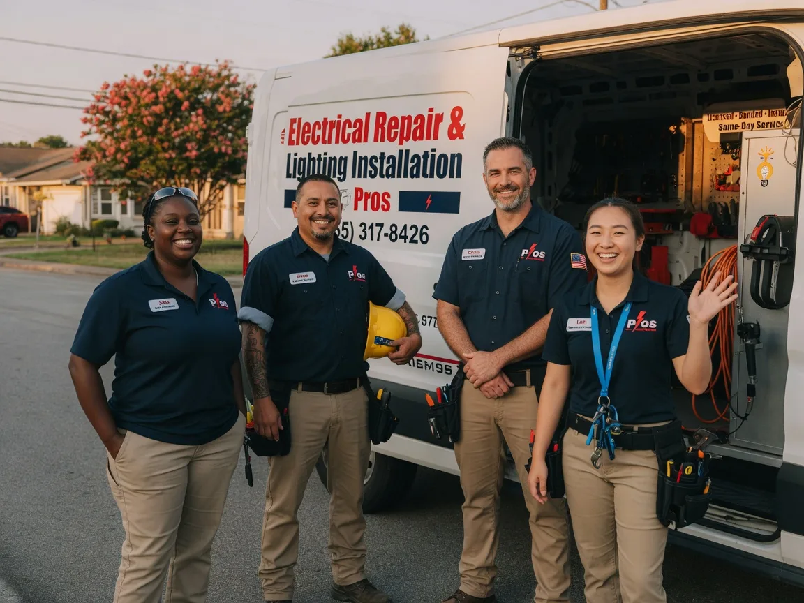 Licensed Electrician company in Water View, VA
